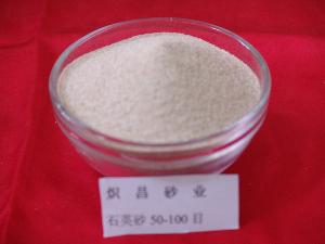 供应天然石英砂 海砂 铸造砂